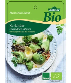 Bioland Koriander -Gardena Store 8001984 BioKoriander Etikett neu 1
